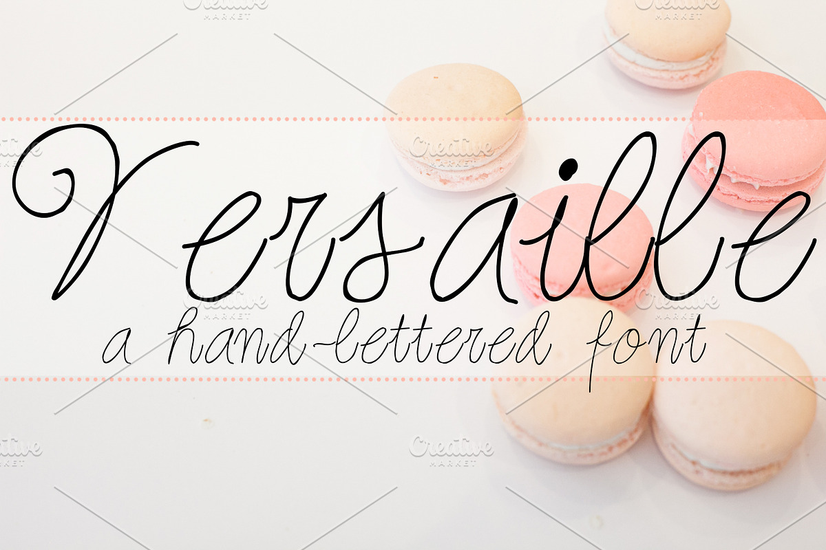 Versaille in Script Fonts - product preview 8