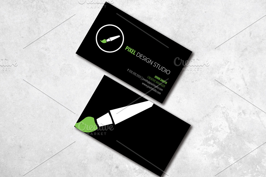 Lime in the Coconut Business Card in Business Card Templates - product preview 8