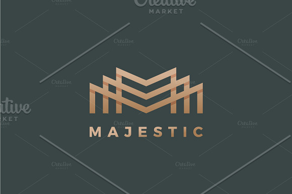 Majestic Abstract Logo Template in Logo Templates - product preview 2