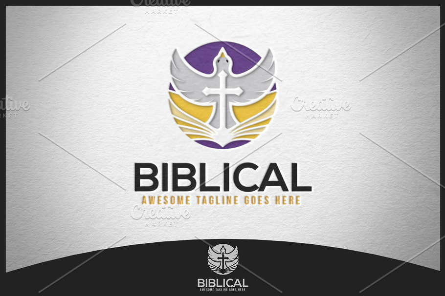 Biblical Logo in Logo Templates - product preview 8