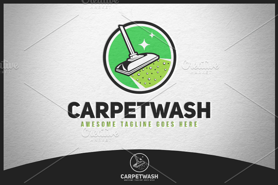 Carpetwash Logo in Logo Templates - product preview 8