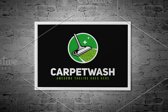 Carpetwash Logo in Logo Templates - product preview 1