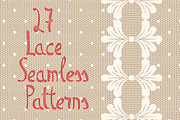 27 Lace Seamless Patterns
