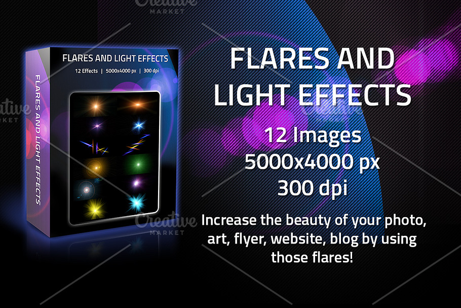12 Flares and Light Effects