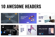 Ramro Web UI Kit - Header