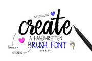 Create Brush Font
