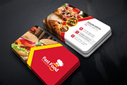 Fast Food Business Card