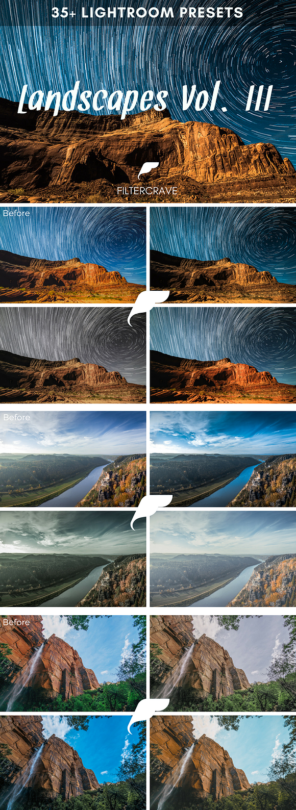 Landscape Lightroom Presets Vol. III in Photoshop Plugins - product preview 1
