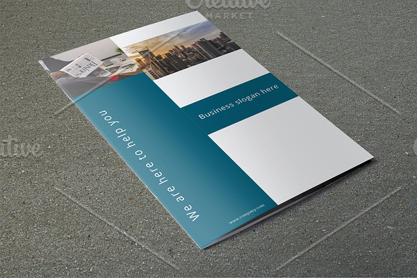 Corporate Bifold Brochure -V724