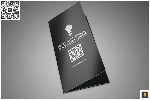 Trifold Brochure Mockup in Print Mockups - product preview 1