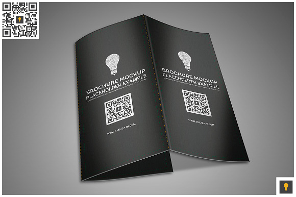 Trifold Brochure Mockup in Print Mockups - product preview 2