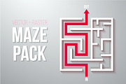 Vector Maze Labyrinth Pack