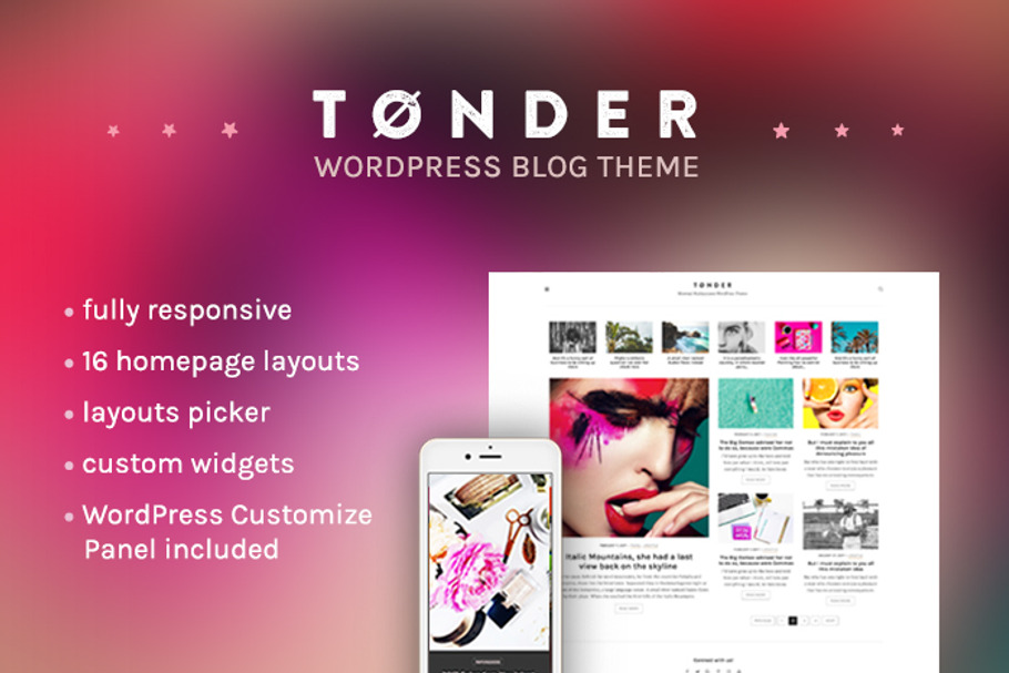 Tønder - WordPress Blog Theme