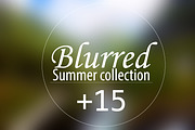 +15 Blurred summer collection