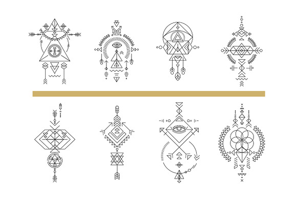Esoteric Sacred Geometry Huge Bundle in Logo Templates - product preview 5