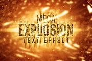 Mega Explosion Text Effect (SALE)