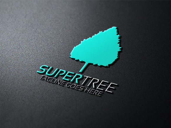 Süper Tree Logo Version 2 in Logo Templates - product preview 2