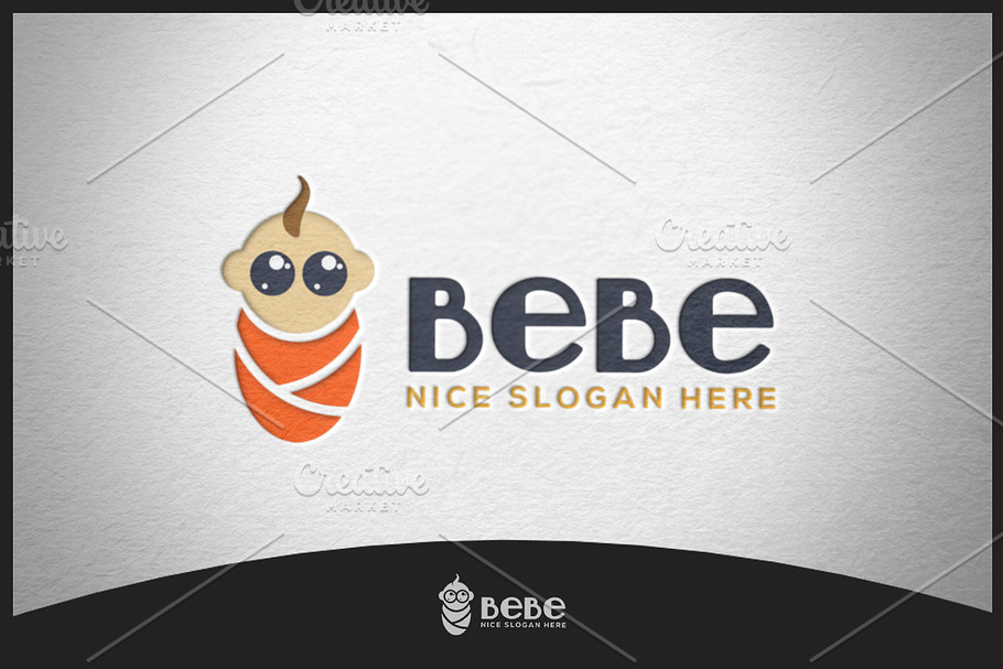 Bebe Logo in Logo Templates - product preview 8