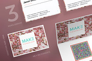 Business Cards | Make It Up Beauty