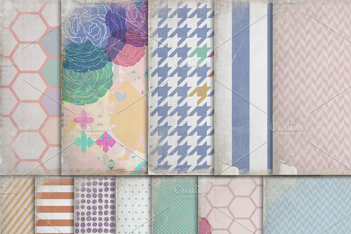 Digital Paper Pack in Patterns - product preview 8