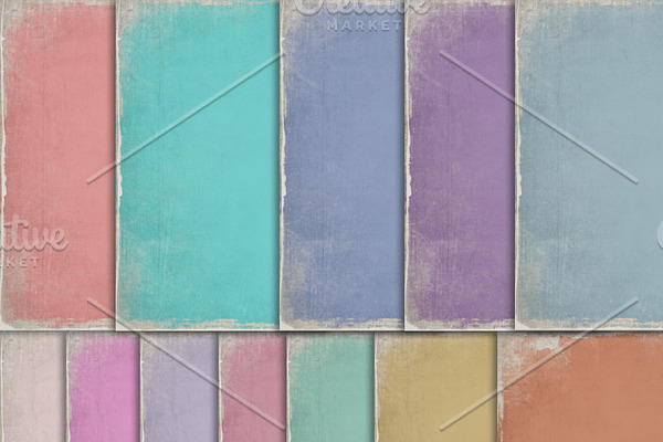 Shabby and worn, Digital Papers