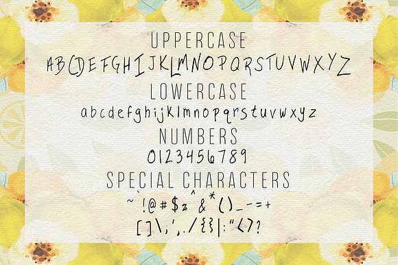 Lemon Cake OTF Font in Script Fonts - product preview 1