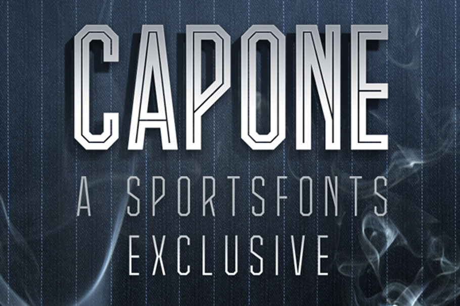Sportsfont Capone in Sans-Serif Fonts - product preview 8