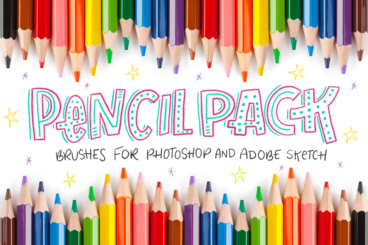 Pencil Pack PS Brushes in Photoshop Brushes - product preview 8