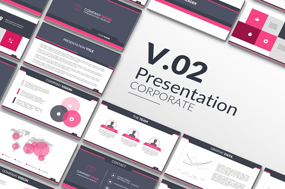 Presentation Corporate 02 in Presentation Templates - product preview 2