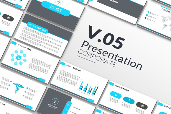 Presentation Corporate 05 in Presentation Templates - product preview 2