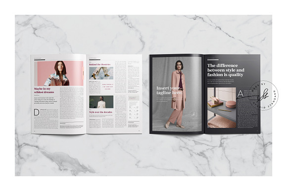 Studio Style Report in Magazine Templates - product preview 5