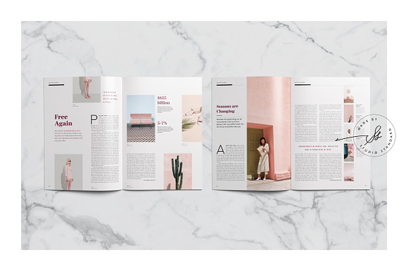 Studio Style Report in Magazine Templates - product preview 7