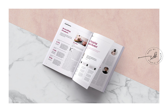 Studio Style Report in Magazine Templates - product preview 8