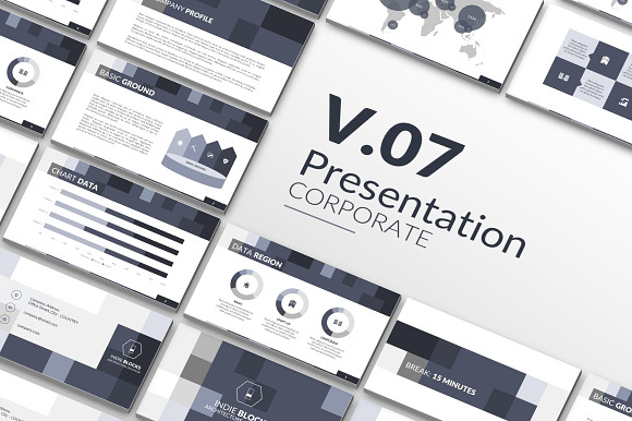 Presentation Corporate 07 in Presentation Templates - product preview 2