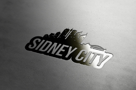 4 - Sidney Skyline Landscape Logo in Logo Templates - product preview 1