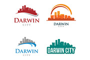 4 - Darwin Skyline Landscape Logo