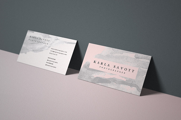 Ela - Business Card 106 in Business Card Templates - product preview 2