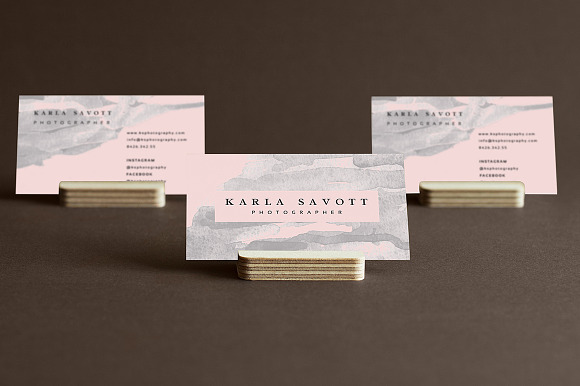 Ela - Business Card 106 in Business Card Templates - product preview 4