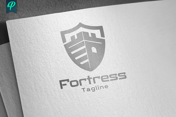 Fortress - Crest Logo Template in Logo Templates - product preview 2