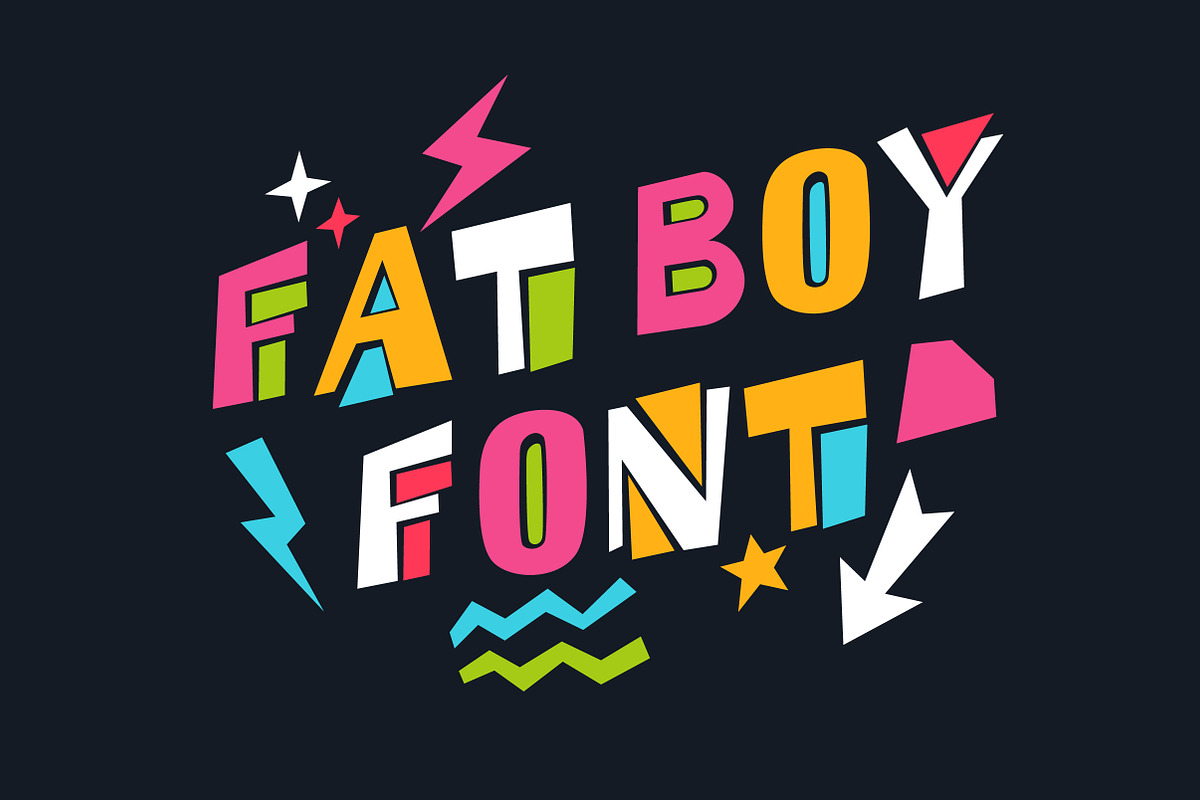 FAT BOY in Graffiti Fonts - product preview 8