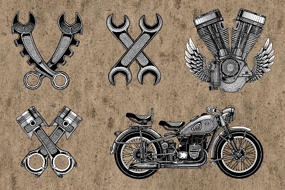 ALL in one Biker t-shirt creator in Logo Templates - product preview 5