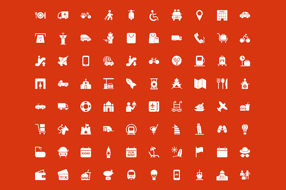 150 Travel Vector Icons in Travel Icons - product preview 2