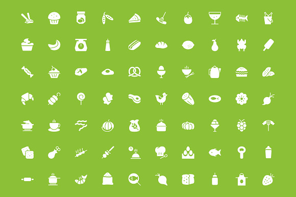 300 Food Vector Icons in Food Icons - product preview 2