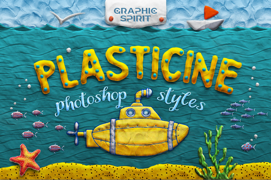 PLASTICINE Photoshop Toolkit in Photoshop Layer Styles - product preview 8
