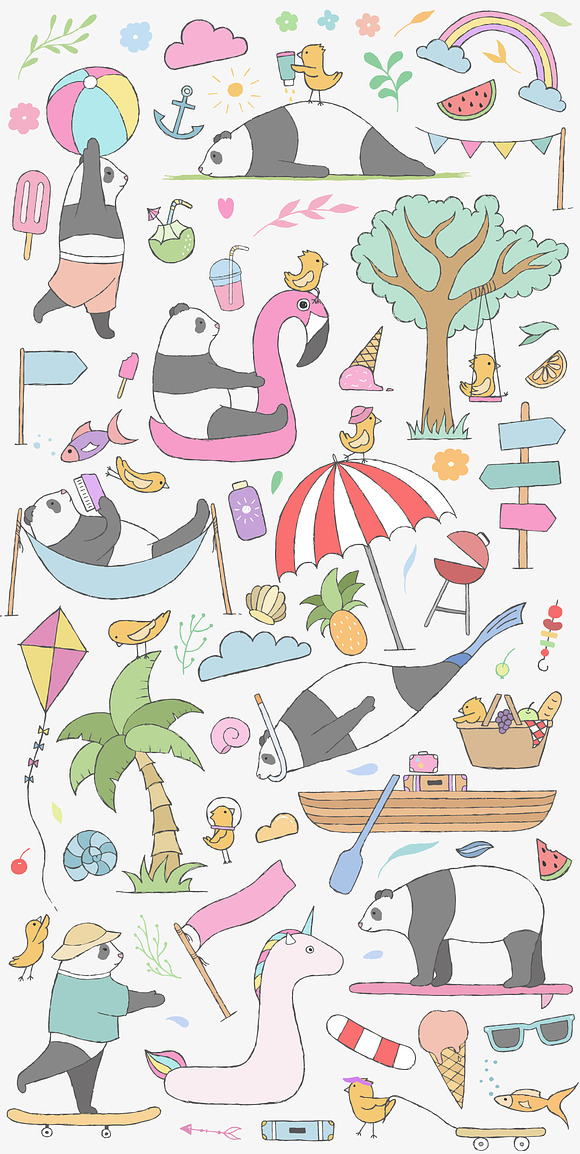 Summer Collection in Illustrations - product preview 4