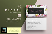 Floral - Business Card 107