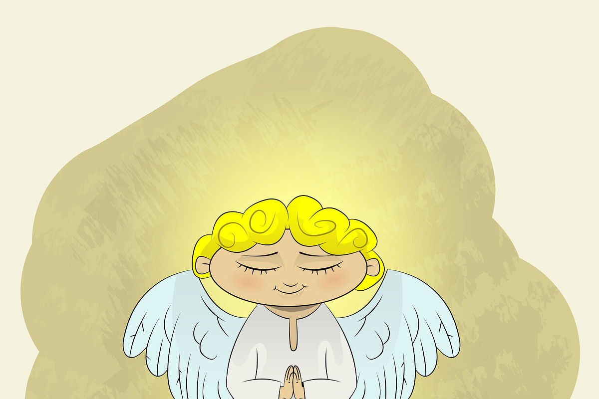 Little angel in Illustrations - product preview 8