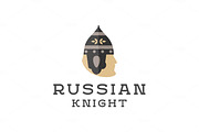 Knight head, armor helmet vector illustration face