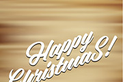 Merry christmas 2016 Happy New Year Beautiful text design Background Holiday Typography Lettering Hhandwriting illustration