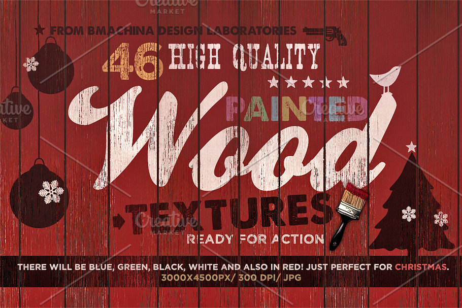 Painted Wood Textures in Textures - product preview 8